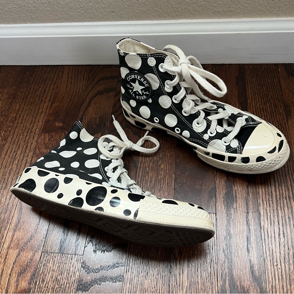 Converse Women’s Chuck 70 High Top Shoes Polka Dots Size 7.5 Lace Up A01182C, - Picture 4 of 16